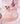 Pink Glass Small Plates - Set of 6