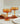 Handblown Hammered Coupe Cocktail Glasses, Amber - set of 4